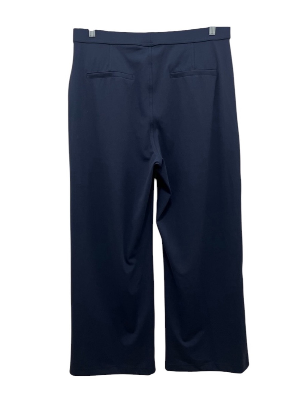 Halara Flexl DayStretch High Waisted Pocket Straight Leg Work Pants Medium Navy - Picture 9 of 10